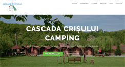 Desktop Screenshot of pensiuneacascadacrisului.ro